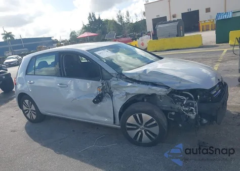 2017 Volkswagen E-Golf Sel Premium from USA, damaged, VIN WVWPR7AUXHW950213